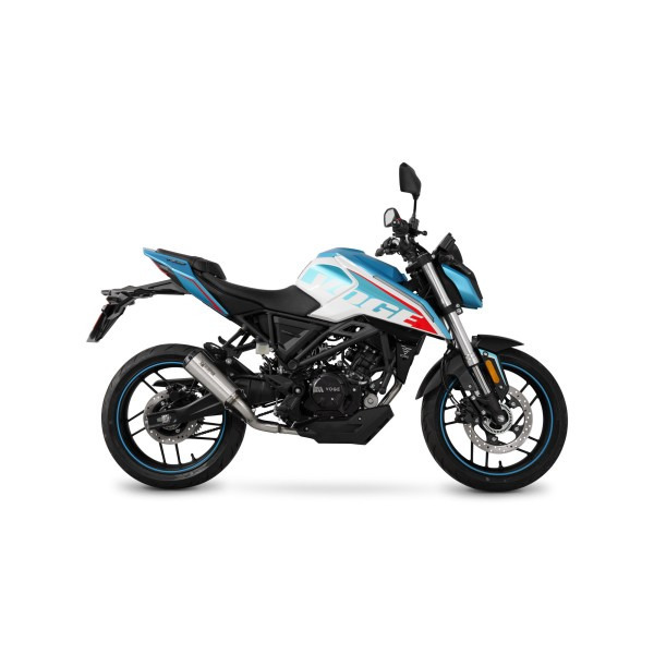 Scorpion Exhaust VOGE R125, EURO 5+, 2025-CURRENT,STAINLESS STEEL RED POWER FULL SYSTEM